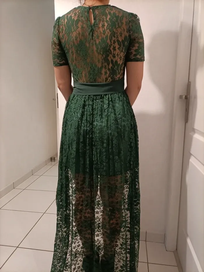 Robe soirée, cérémonie, cocktail avec traîne - photo numéro 3