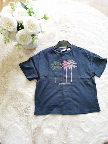 T-shirt fille manches courtes