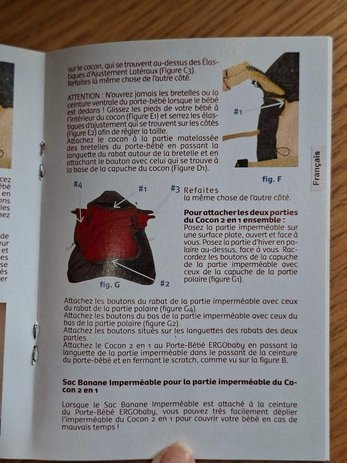 Cocoon hiver ergobaby 2 en 1 - photo numéro 9