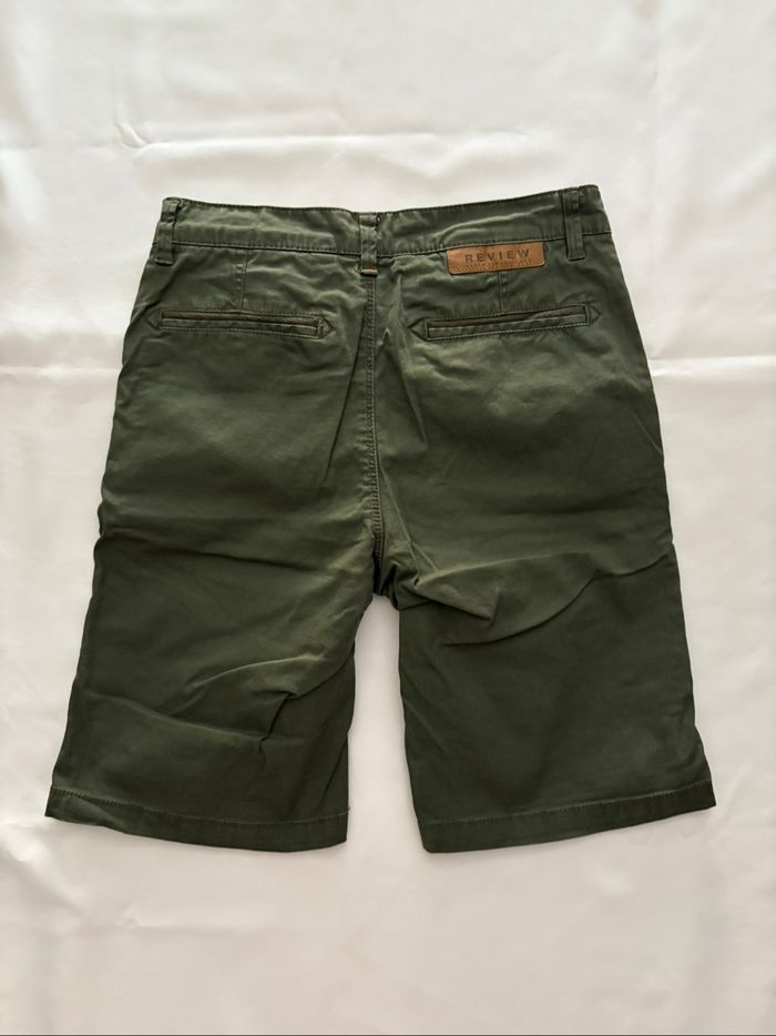 Bermuda chino vert sapin/foncé - Review - XS/34 - photo numéro 2