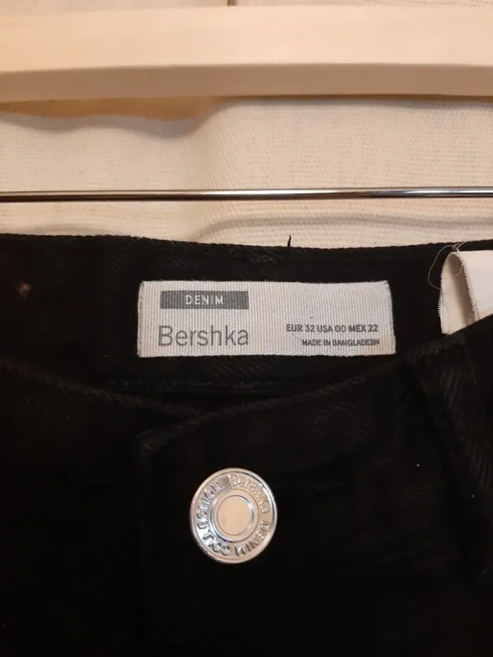 Pantalon jeans cargos bershka - photo numéro 3