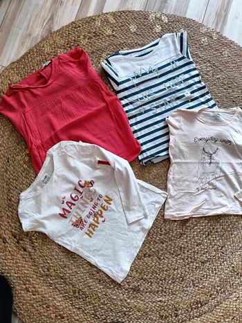 Lot tee shirt manche longue