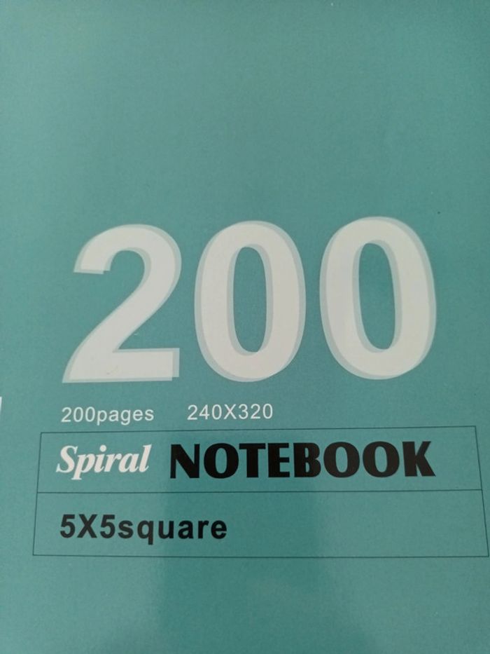 Cahier spiral 24x32 - photo numéro 2