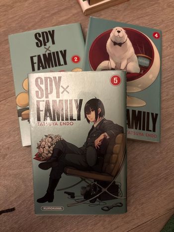 Manga Spy Family tome 2, 4 et 5 