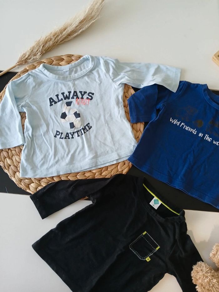 Lot haut ML bébé garçon Taille 6 Mois🌿🦊 - photo numéro 5