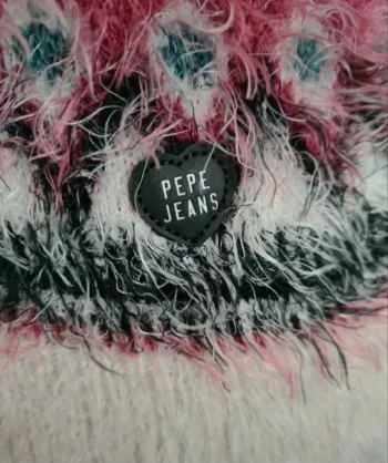 Pull crème &multicolore Pépé Jeans Taille XS