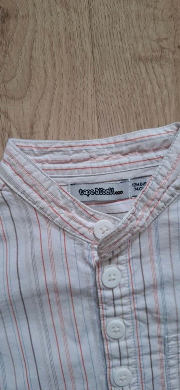 Chemise 2en1 12mois TBE Tape à l’Œil - photo numéro 2