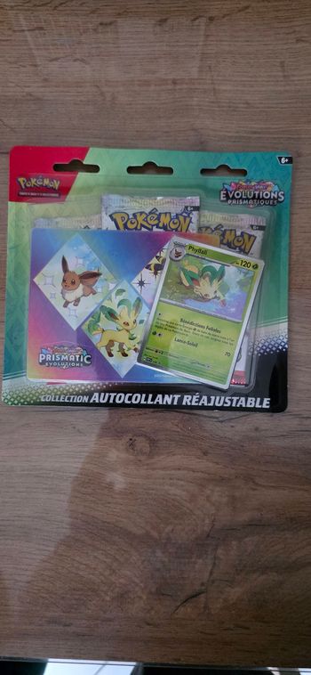 Tripack Pokemon EV8.5 Evolution Prismatiques Phyllali Neuf