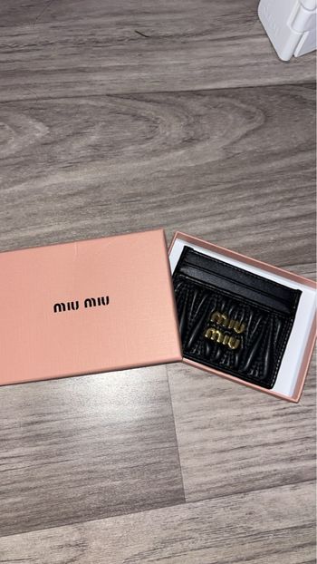 Porte-carte miu miu