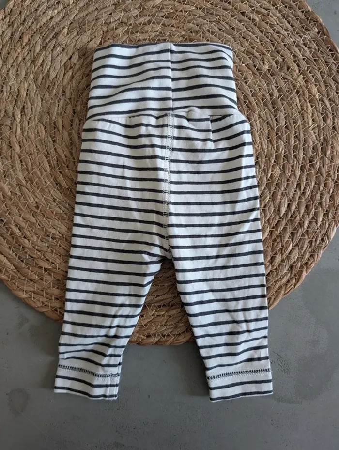 Pantalon taille élastique bébé 1 mois - photo numéro 3