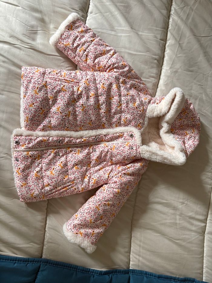 Manteau réversible Sergent Major 18/24 mois comme neuf - photo numéro 2