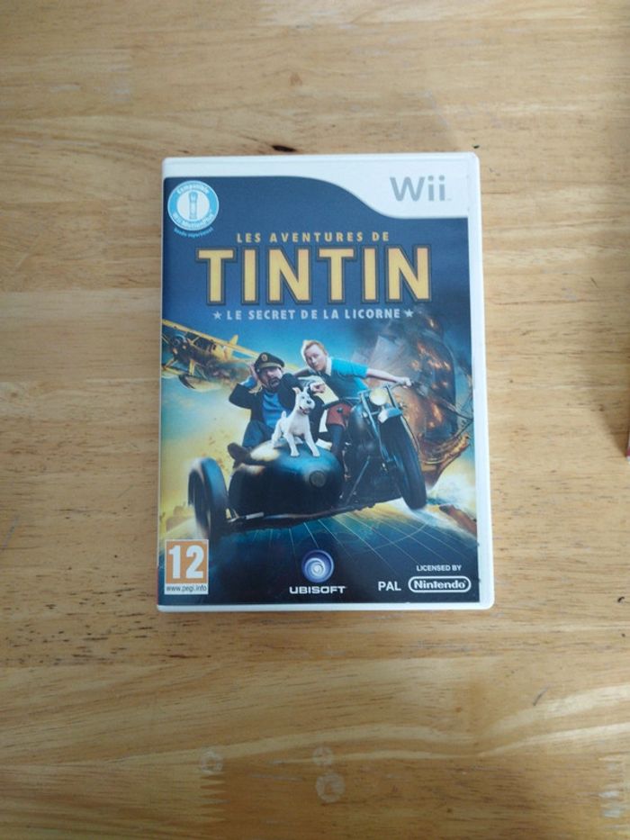 Jeu de Wii Les aventures de tintin