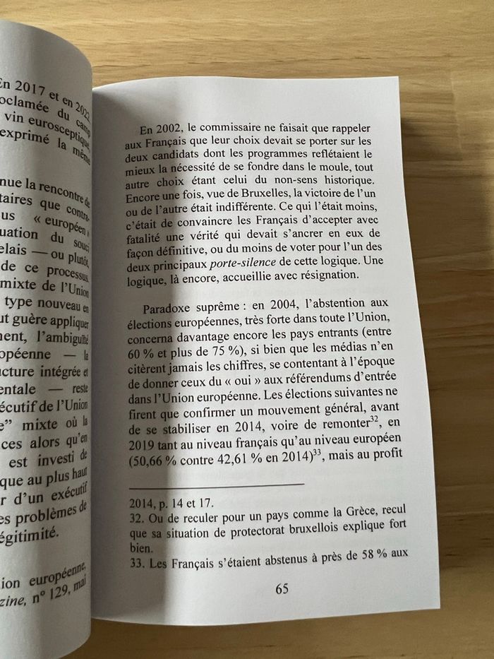 Livre Comment Dissoudre la France dans l’Europe – Axel Tisserand – Bon État - photo numéro 3