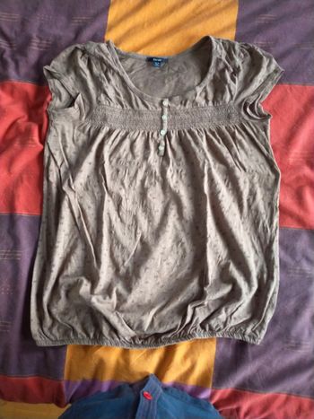 T-shirt élastiqué