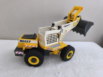 Chargeuse avec godet playmobil