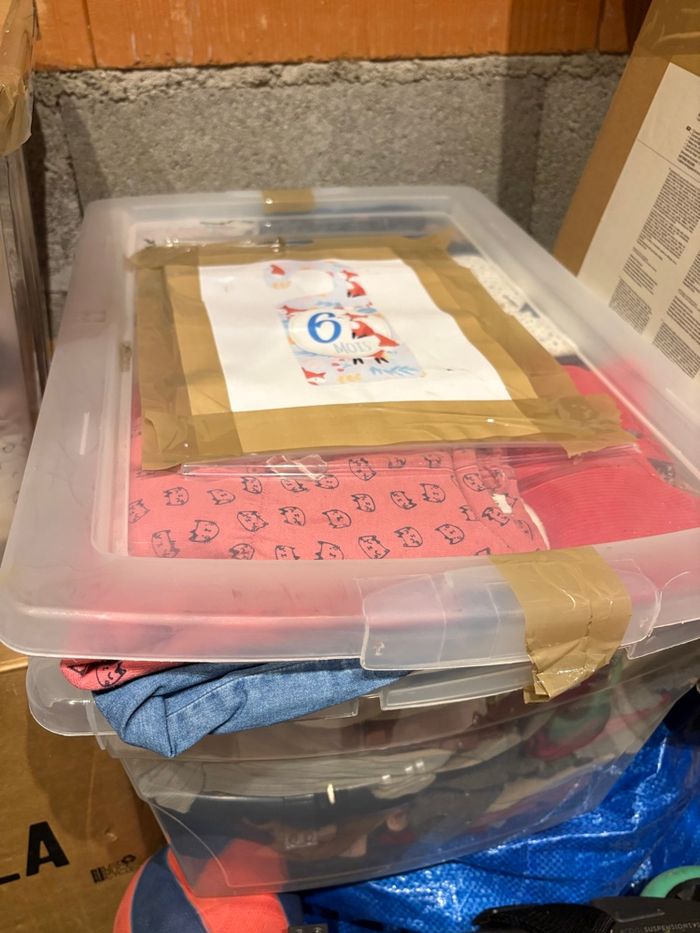 Gros lot de vêtements 6 mois