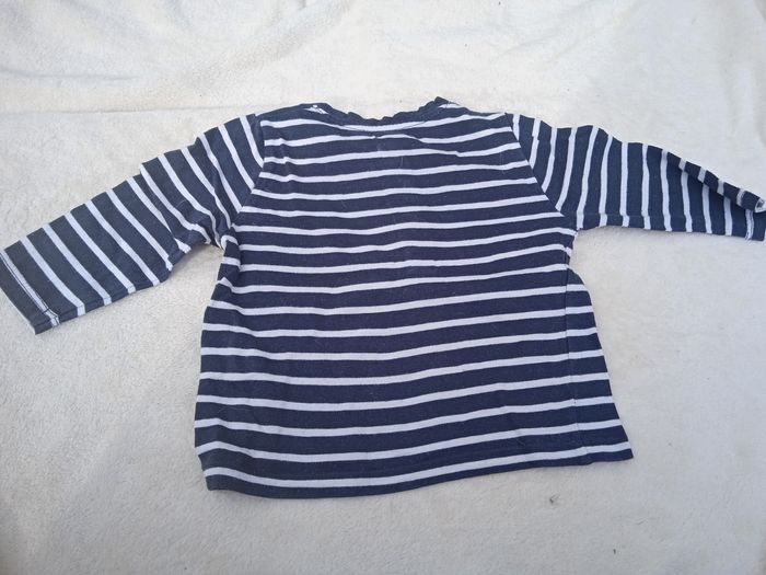 Maillot rayé manches longues kia - photo numéro 2