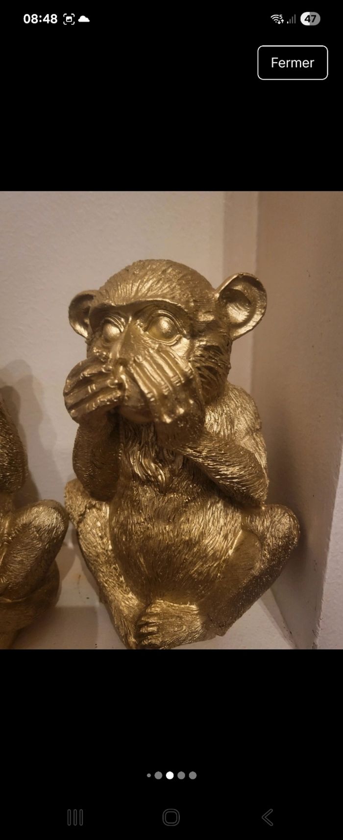 Lot 3 singes - photo numéro 4