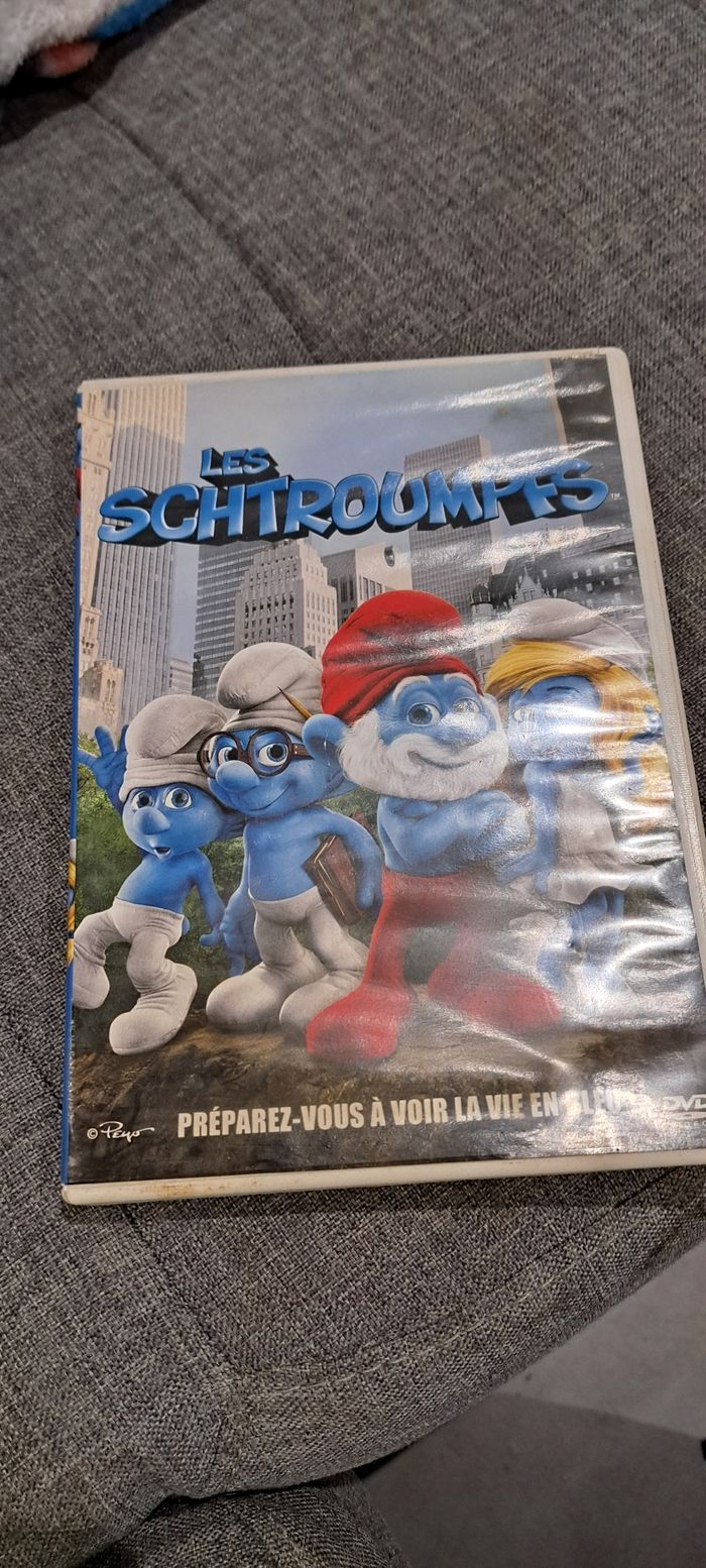 Dvd les schtroumpfs