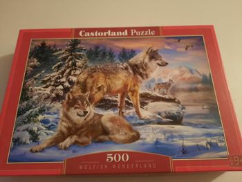 Puzzle loup 500 pièces