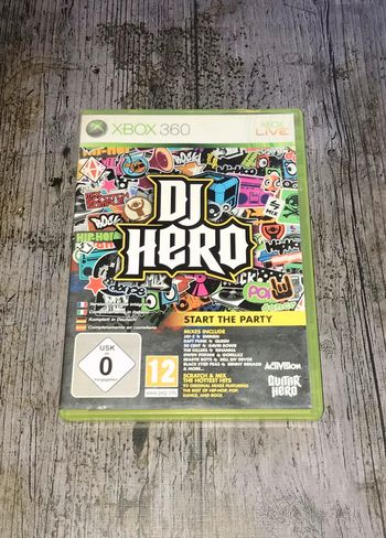 DJ Hero Jeu Xbox 360 Complet VF