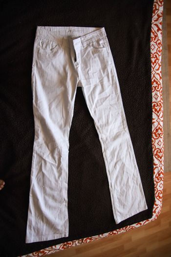 Jean Stretch Blanc