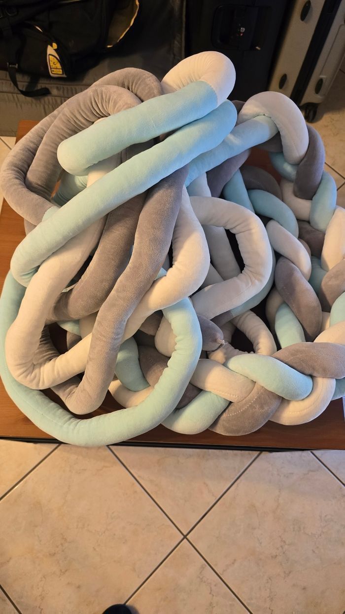 😍🥰🤩⚘️superbe Lot : DEUX TRESSES DE LIT  :4 M  et 2 M (indissociable)!!!😍🤩🥰 - photo numéro 9