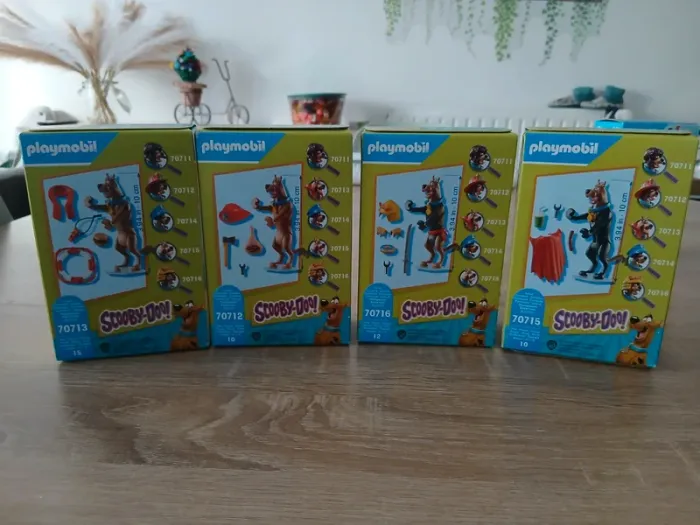 Lot de 4 boîtes playmobil scooby-doo neuves - photo numéro 6