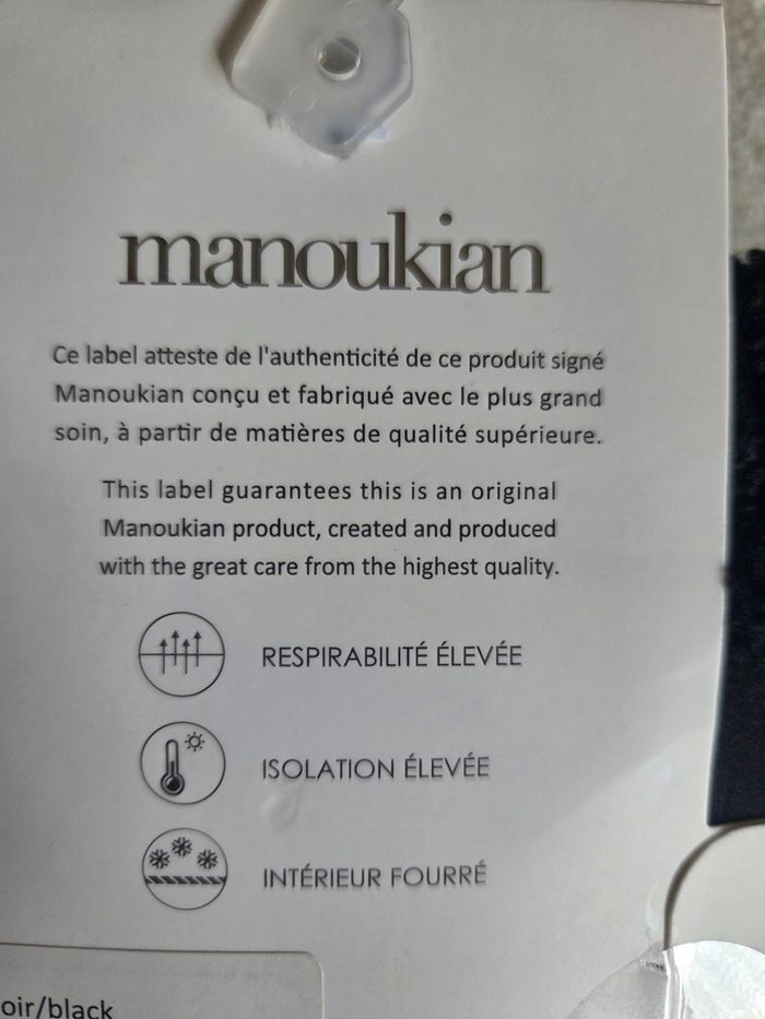 Gants tactiles neufs Manoukian - photo numéro 8