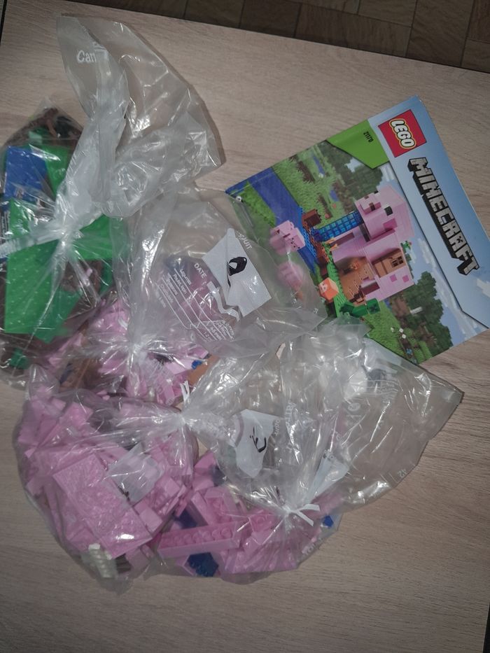 Lego minecraft maison cochon - photo numéro 10