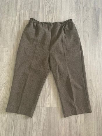 Chino gris taupe et orange Vintage T42