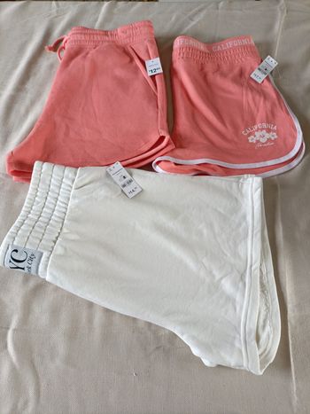 🌸 Lot de 3 Shorts Été – Taille L – Neufs avec étiquette