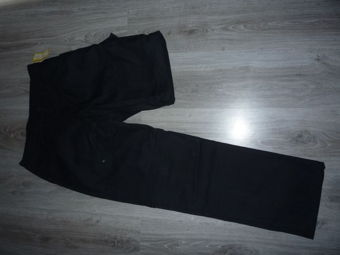 PANTALON DE TRAVAIL DROIT 2/1 NOIR H "LE BEAU FORT" - NEUF - TAILLE 46 - n°03 - photo numéro 3