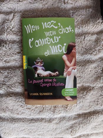 Mon nez, mon chat , l'amour et moi