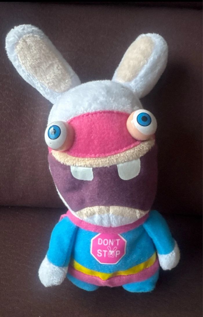 🐰 Peluche réversible Lapin Crétin 🐰 - photo numéro 2