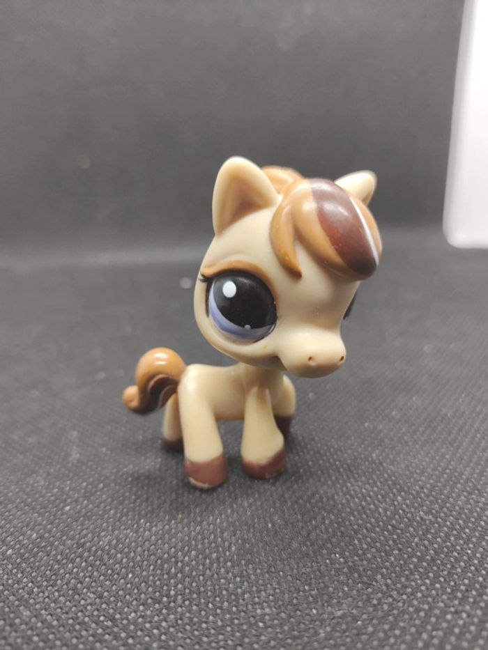 my Littlest Petshop LPS horse cheval 1142 #geektradelpscheval