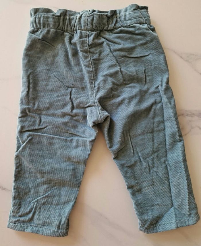 Pantalon vert Bout'Chou 9 mois - photo numéro 3
