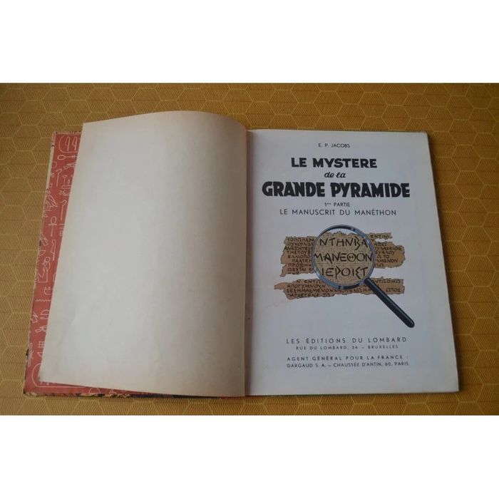 Blake & Mortimer Le Mystère de la Grande Pyramide EO - photo numéro 5