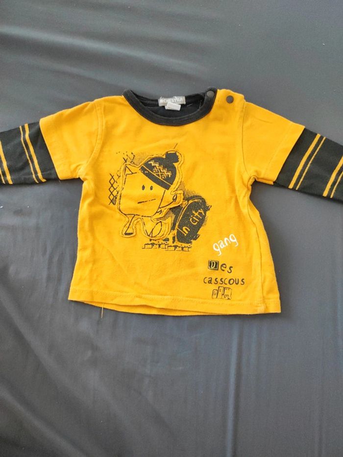T-shirt manches longues 6 mois Orchestra