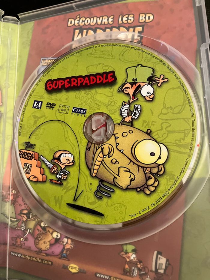 DVD. Kidpaddle. Superpaddle. - photo numéro 3