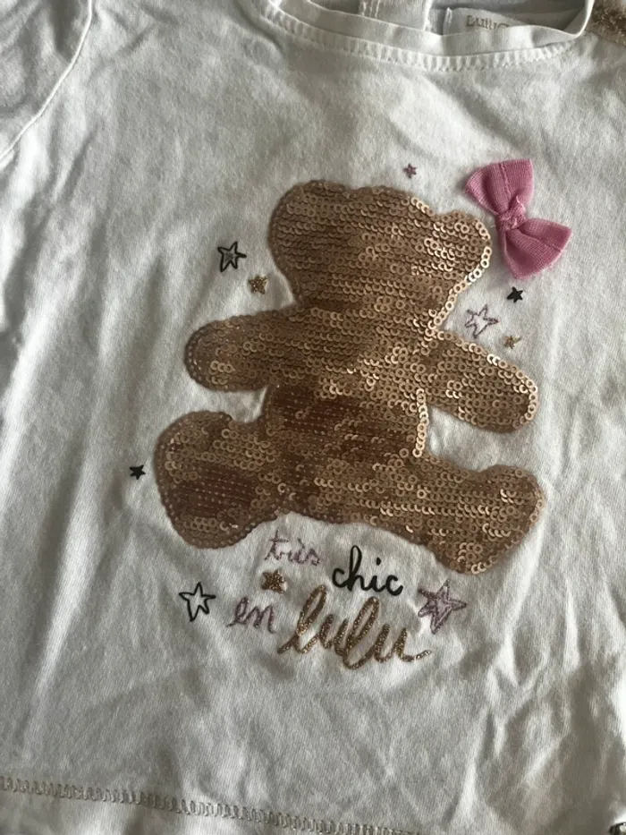 T-shirt manches longues 12 mois - photo numéro 3