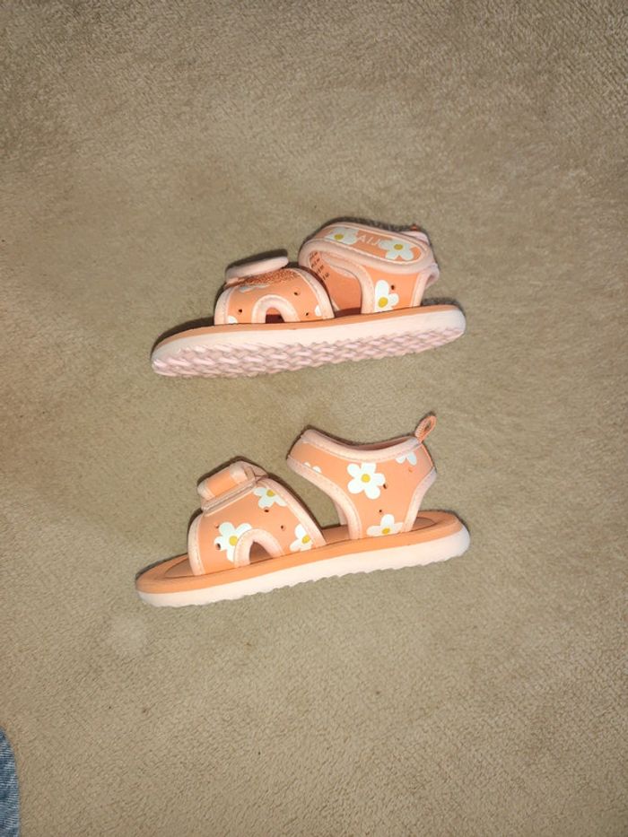 Chaussure Sandale Natation Bébé enfant Corail - photo numéro 4
