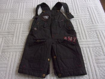 salopette taille 3 mois