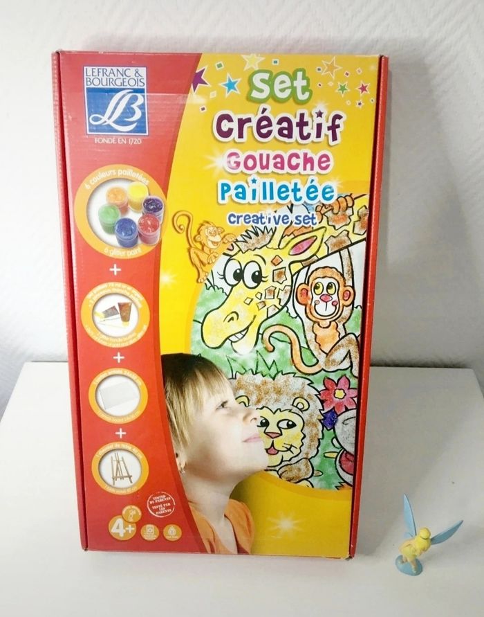 Set créatif gouache pailletée