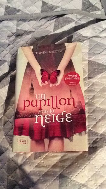 #un Papillon sous la neige par Daphnė Kalotay