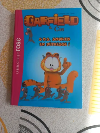 Livre bibliothèque rose Garfield et Cie tome 12