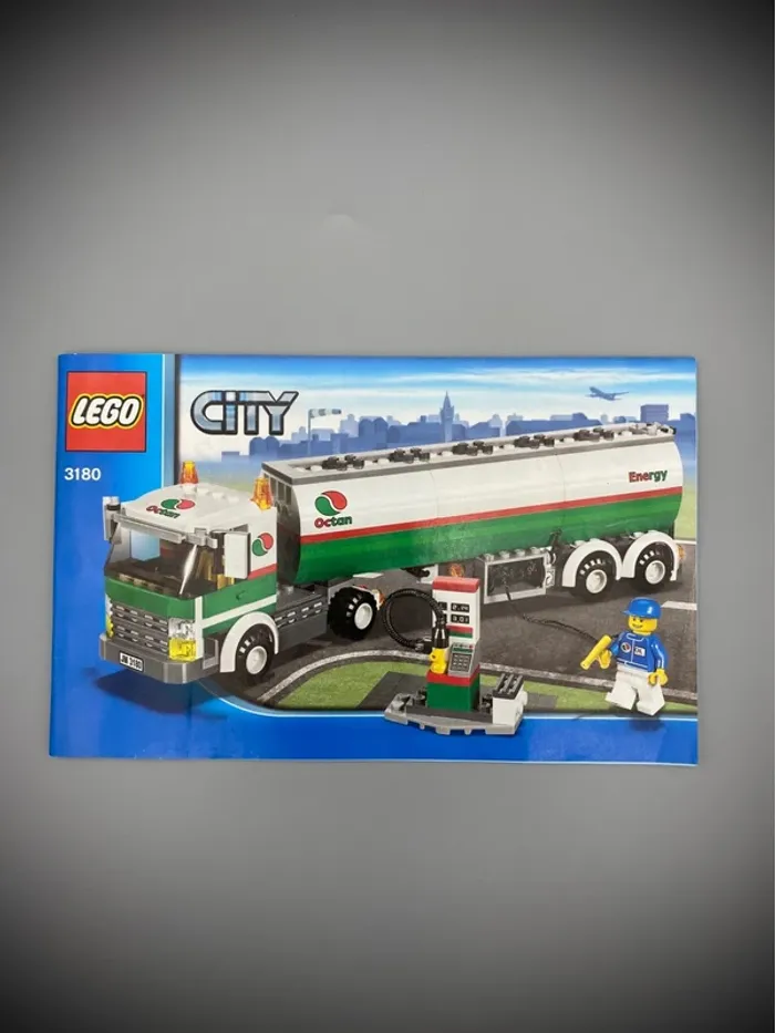 LEGO City 3180 - Tanker Truck - Complet avec Notice - photo numéro 10