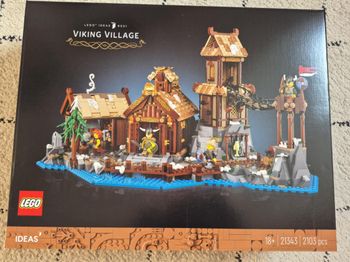 🪓 LEGO Ideas – Viking Village (21343) – Neuf, boîte scellée 🏰