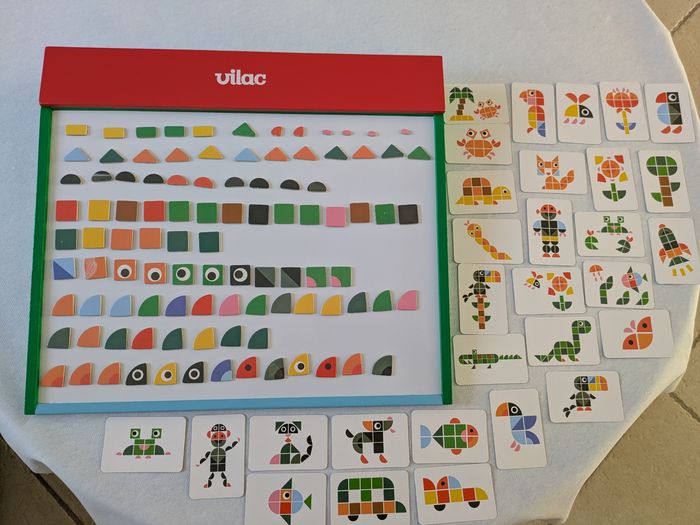 Jeu Grand Créamagnet en bois Vilac