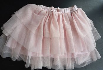 Jupe en tule rose pâle Zara 2 ans